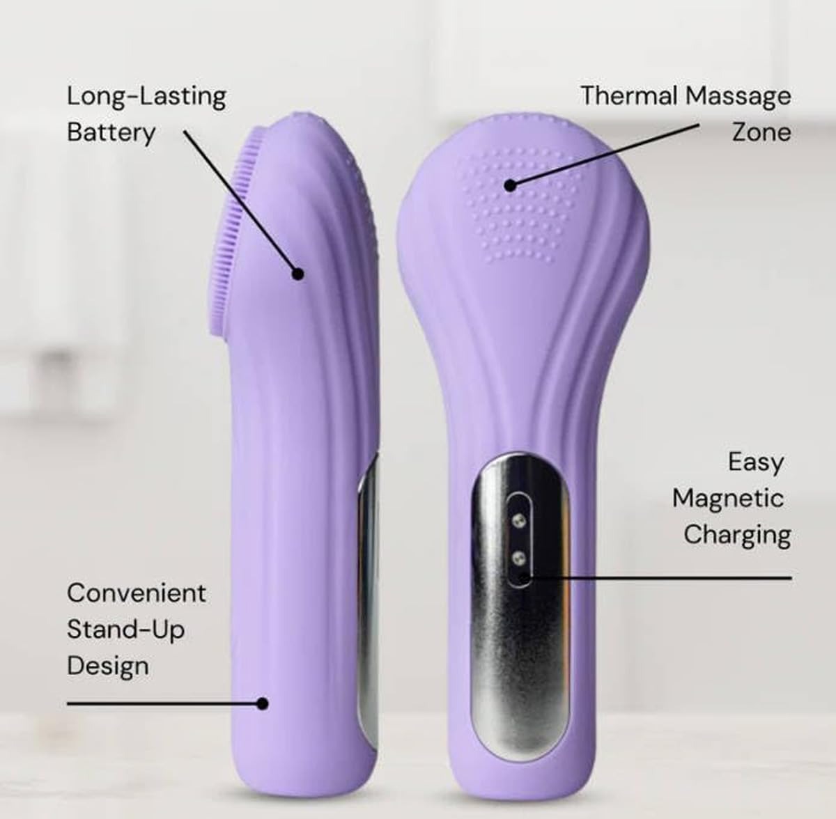 Deep Bio-Cleanse Waterproof Electric Facial Brush