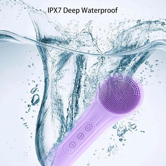Deep Bio-Cleanse Waterproof Electric Facial Brush
