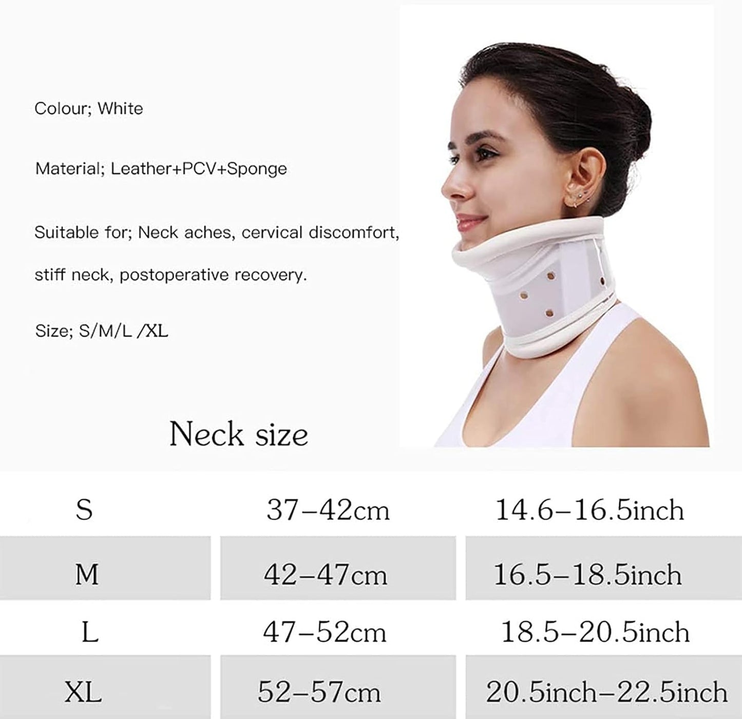 Lightweight Adjustable Neck Collar